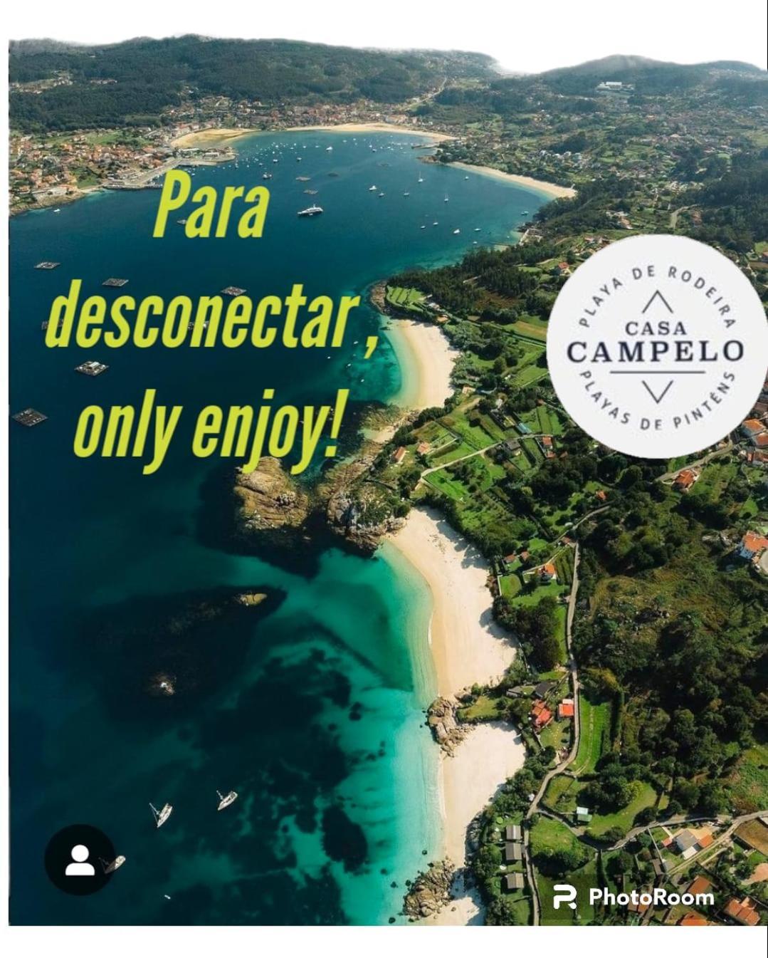 Apartamento Playa de Rodeira Cangas Exterior foto